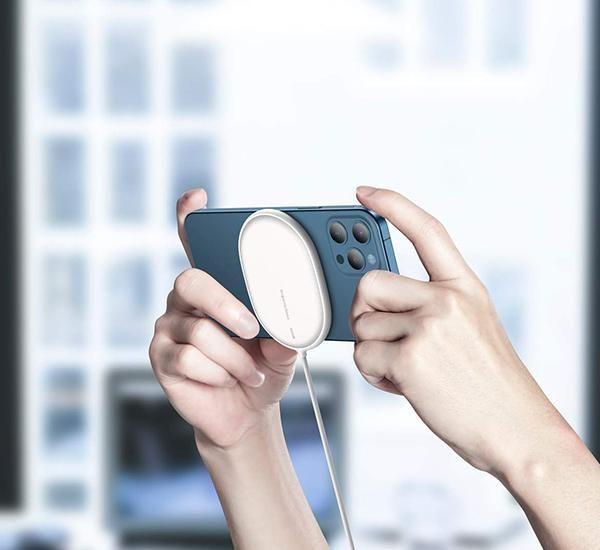 Cargador Inalambrico Magnetico Light Iphone 12 Baseus-1