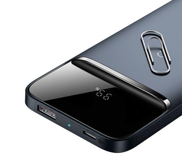 Bateria Externa 10.000 mAh Carga Inalambrica Rapida IP12 20 Watts Baseus-1