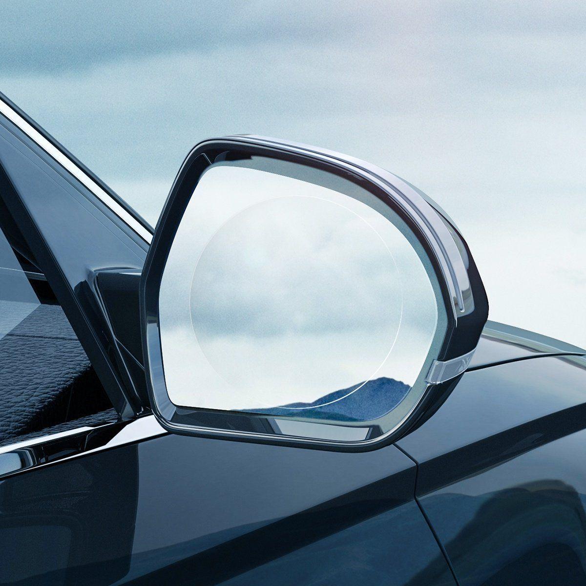 Lamina 95x95mm Antiempañante Espejo Retrovisor Baseus-5