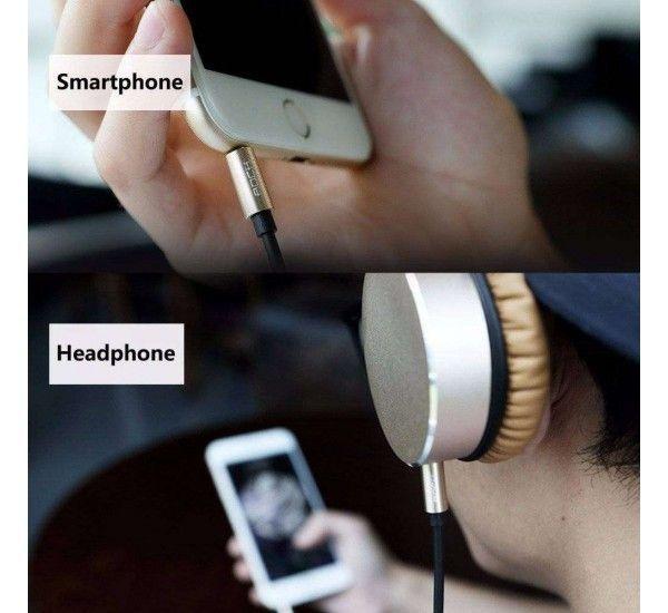 Cable Auxiliar 3.5 mm 2 M Resistente Rock-2