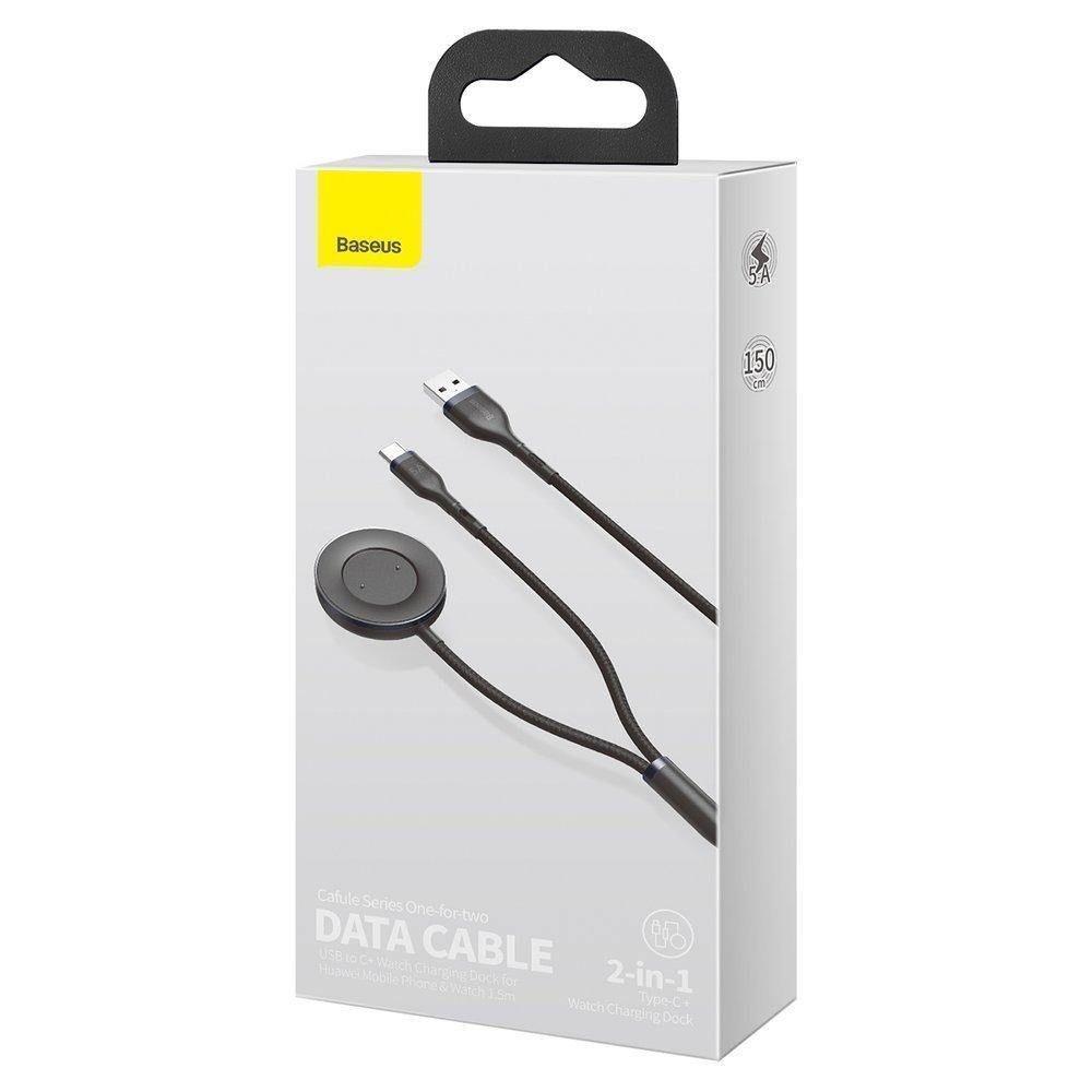 Cable de Carga USB C y Reloj Para Huawei 1.5 M Cafule Baseus-9