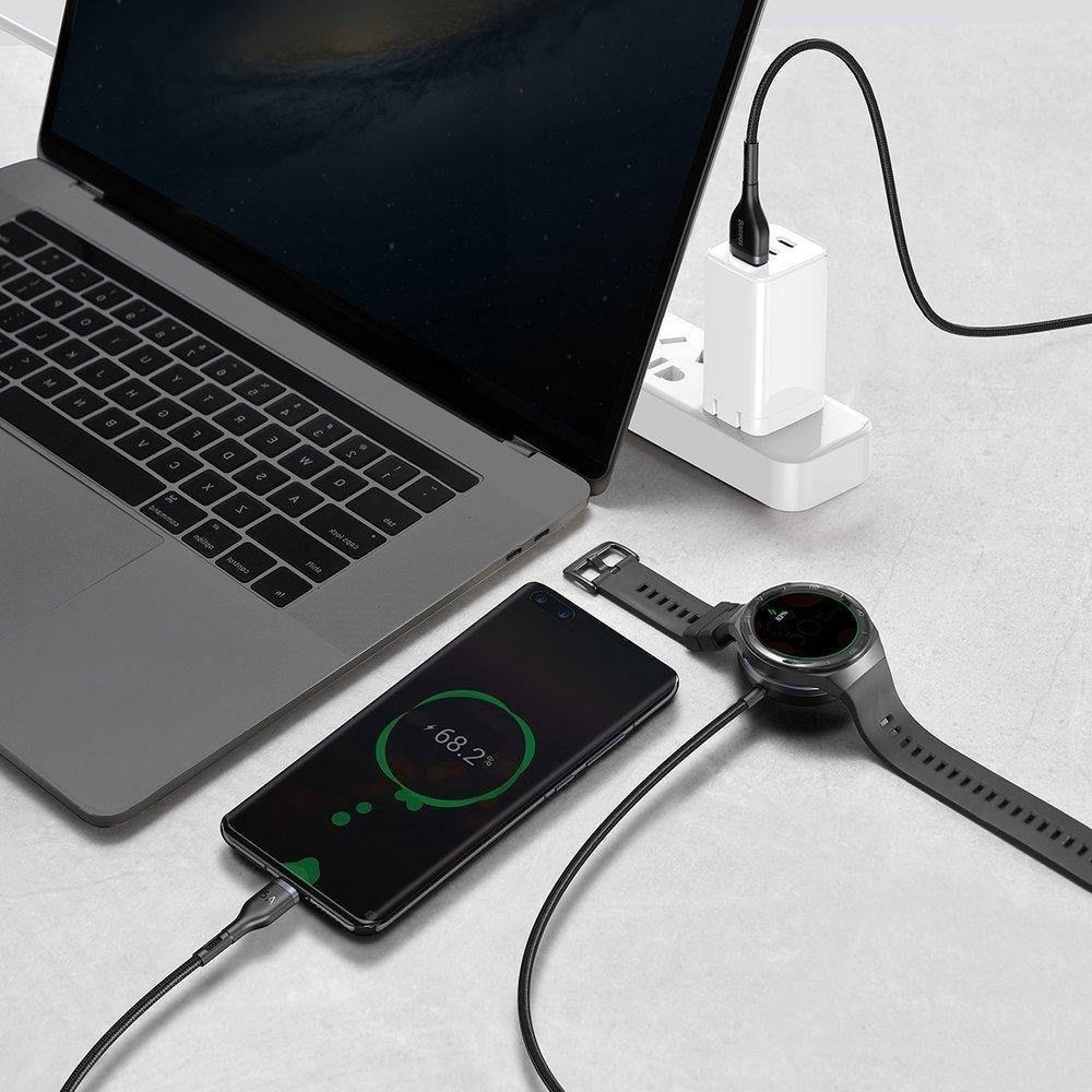Cable de Carga USB C y Reloj Para Huawei 1.5 M Cafule Baseus-7