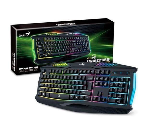 Teclado Gamer Con Teclas Configurables Scorpion K220 RGB Genius-4