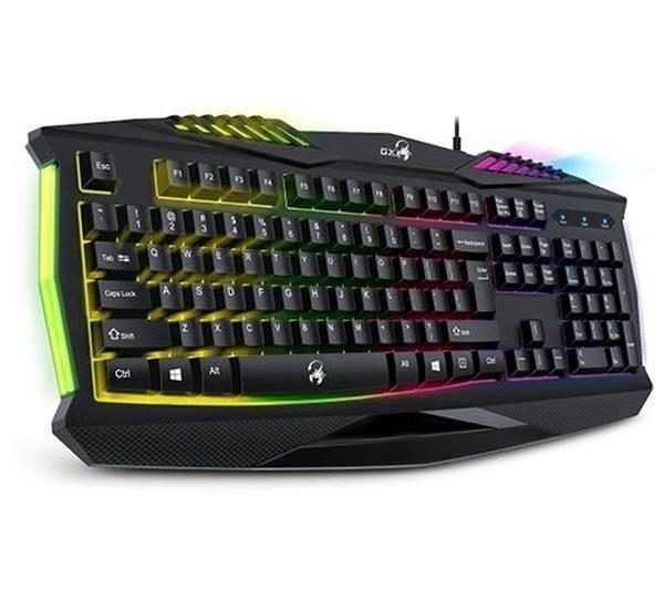 Teclado Gamer Con Teclas Configurables Scorpion K220 RGB Genius-2