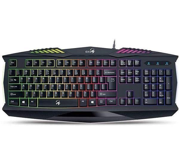 Teclado Gamer Con Teclas Configurables Scorpion K220 RGB Genius-0