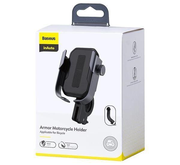 Soporte Para Moto Bicicleta Y Scooter 67mm a 80mm Baseus-6