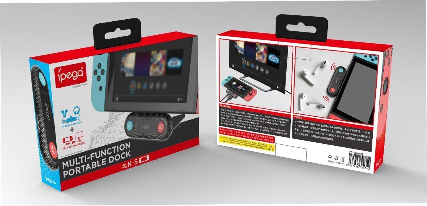 Adaptador De Audio Bluetooth y HDMI Para Nintendo Switch / Lite Ipega PG-SW035S-6