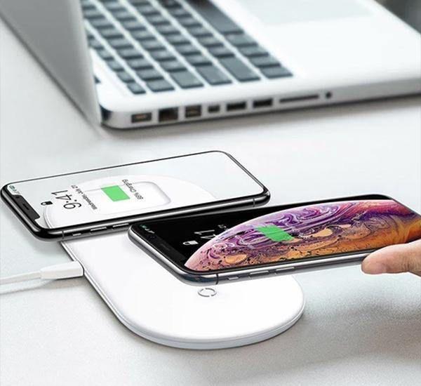 Cargador Inalámbrico Rápido 18W Smart 3 en 1 Baseus-2