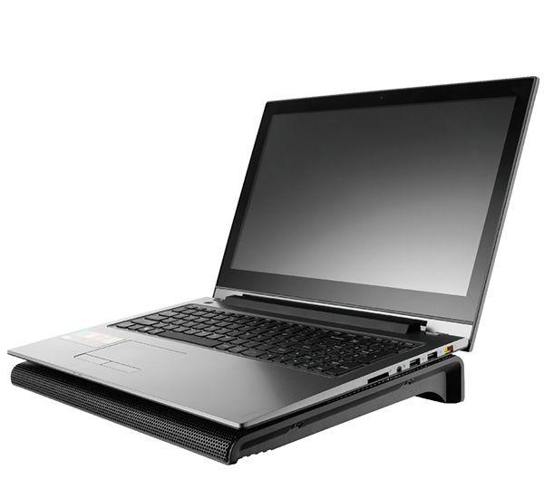 Base Cooling Doble Ventilador Stand Notebook Mac Hasta 17" Trust-4
