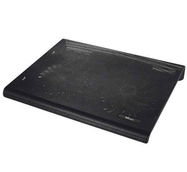 Base Cooling Doble Ventilador Stand Notebook Mac Hasta 17" Trust-2