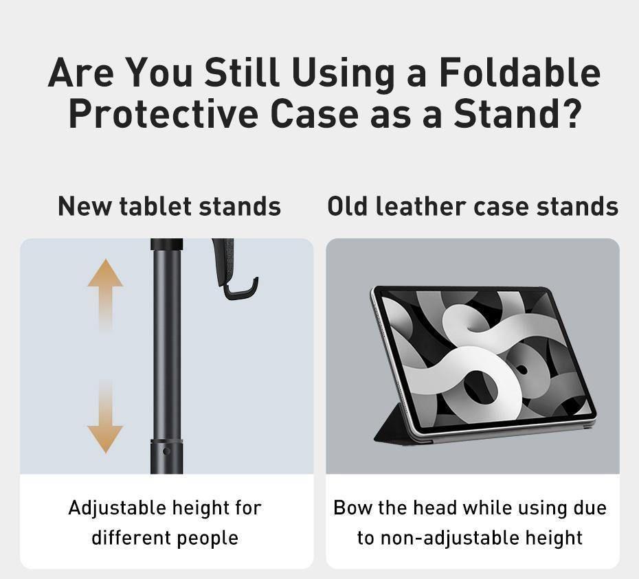 Soporte De Tablet / iPad Telescopico Indoorsy Baseus-2