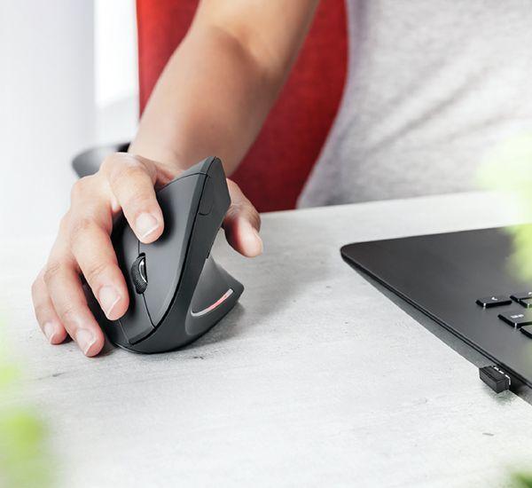 Mouse Inalambrico Wireless Verto Ergonomico Trust-1