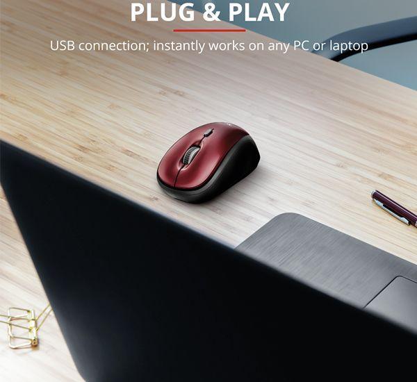 Mouse Inalambrico Wireless YVI Trust-1