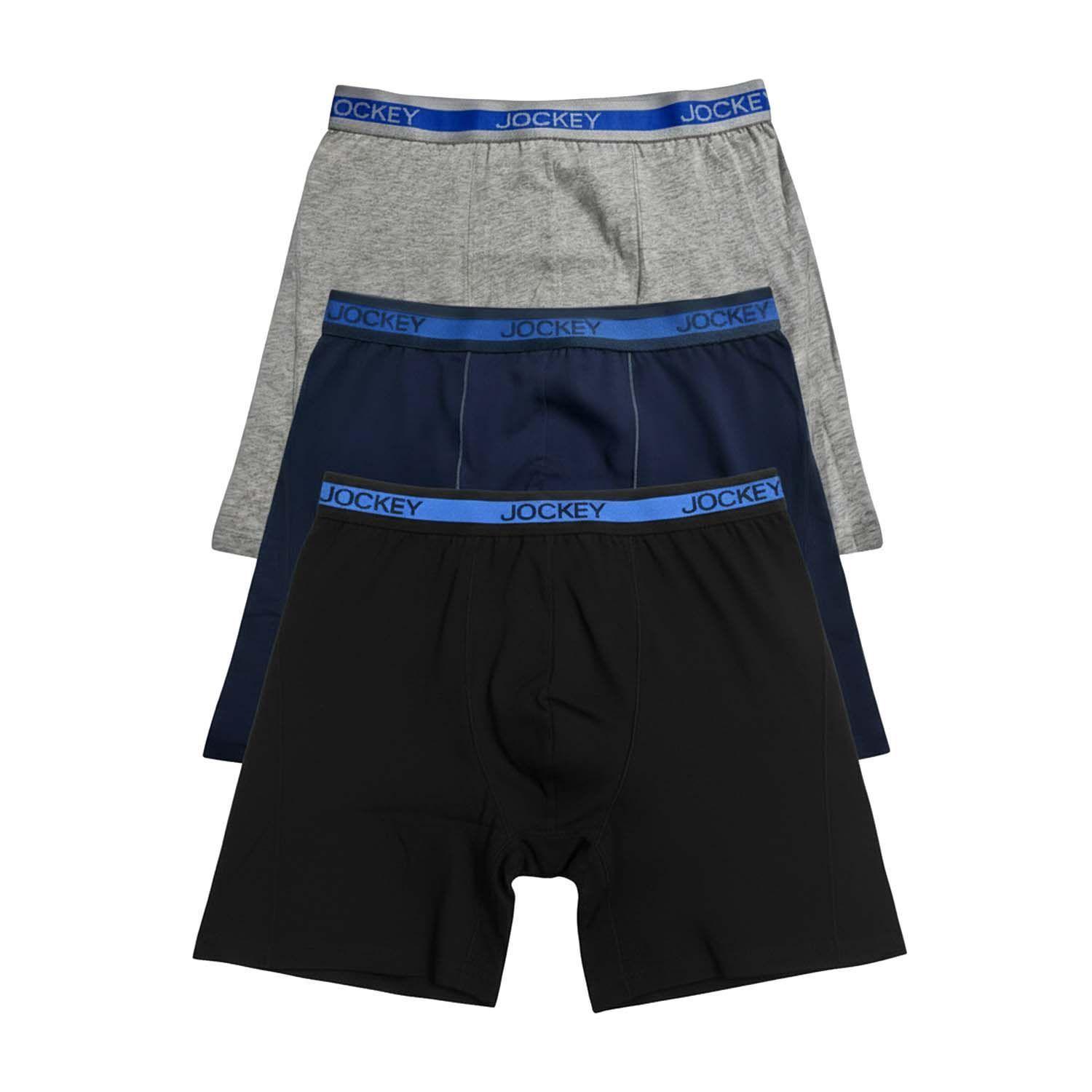 PACK DE 3 BOXER LARGOS ALGODÓN STRECH HOMBRE JOCKEY-2