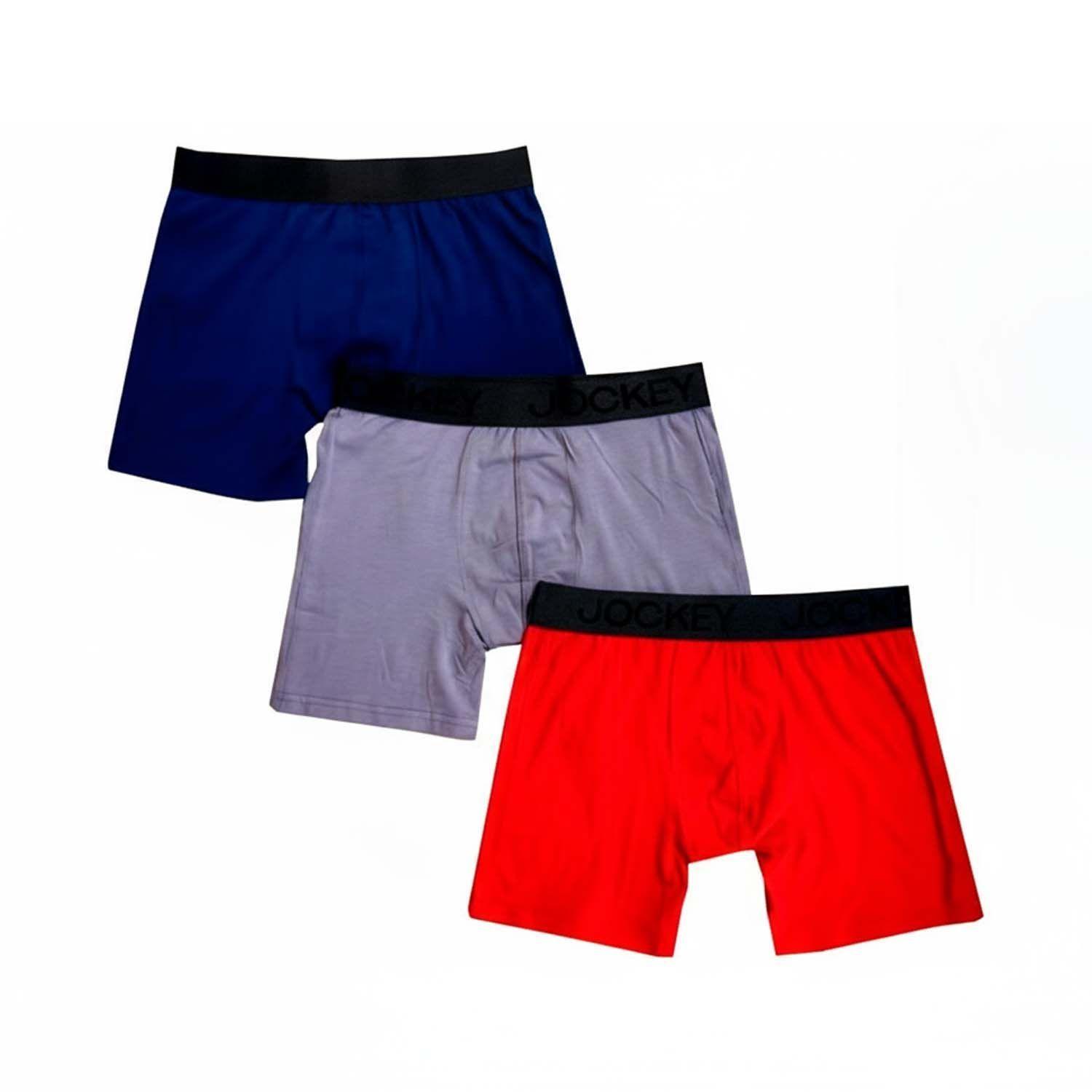 PACK DE 3 BOXER LARGOS ALGODÓN HOMBRE JOCKEY-2