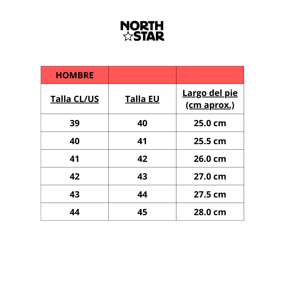 ZAPATILLAS URBANAS NORTH STAR CLASSIC HOMBRE 889-24360-5