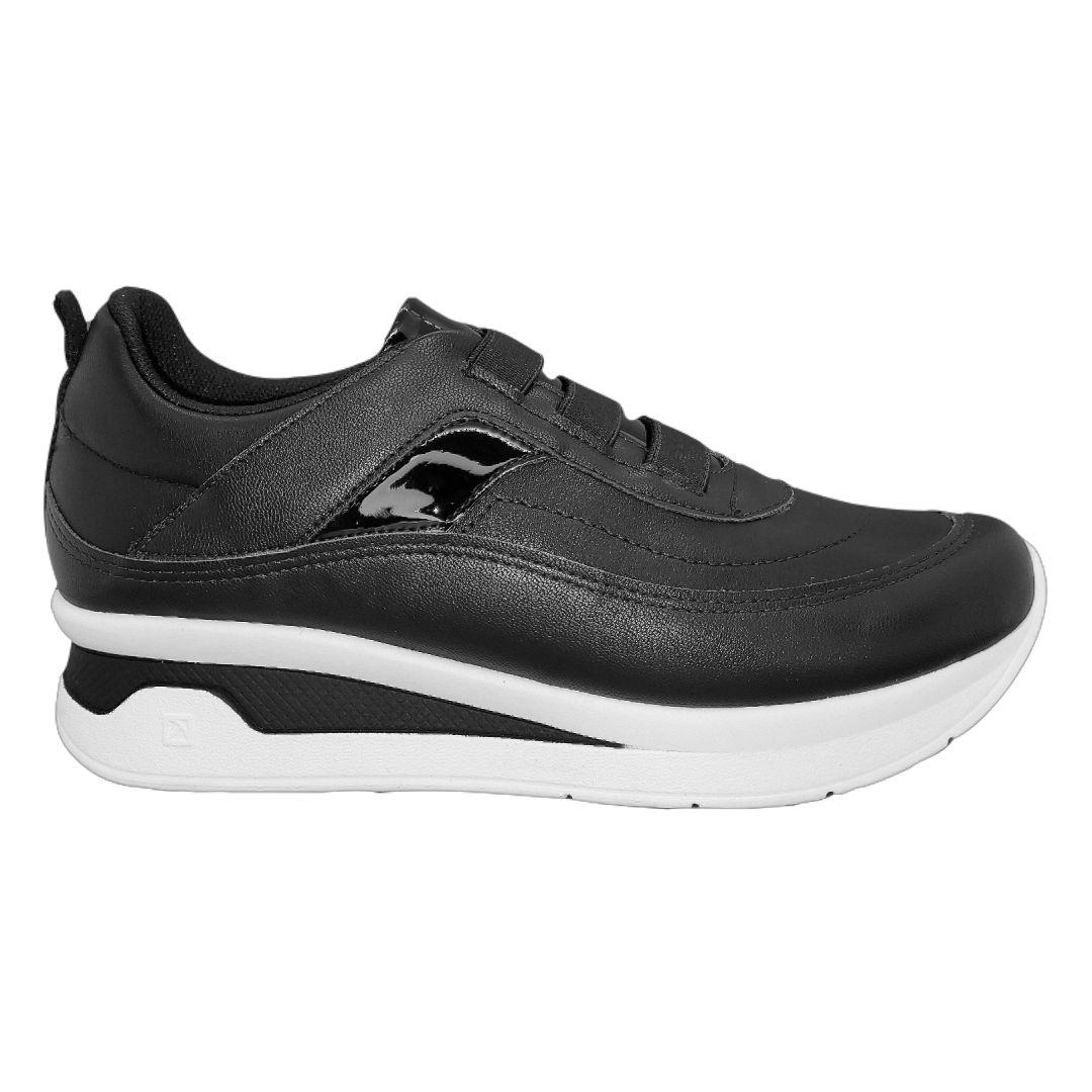 Zapatilla Piccadilly Negro PI-NAPA VERNIZ-1