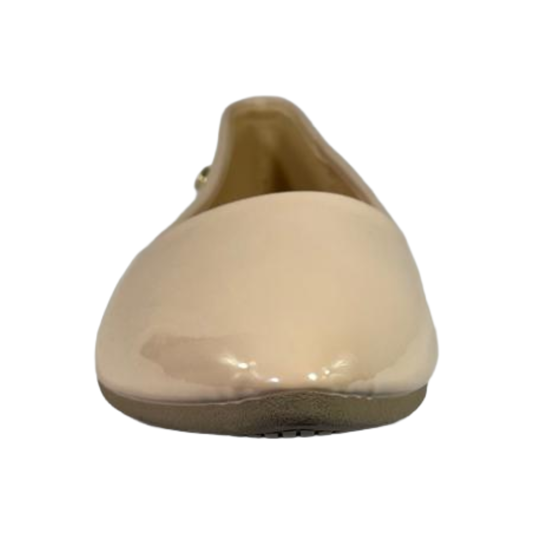 ZAPATOS CASUALES HUALUNAOTE BEIGE CHAROL MUJER X601-2