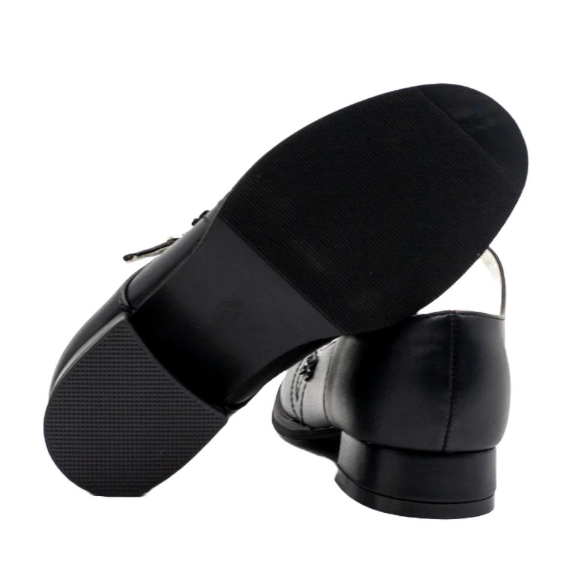 ZAPATOS ALQUIMIA DE CUECA NEGRO 2077-2