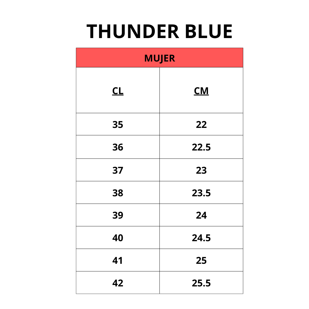 ZAPATOS DE CUECA THUNDER BLUE BLANCO MUJER 2023-1-5