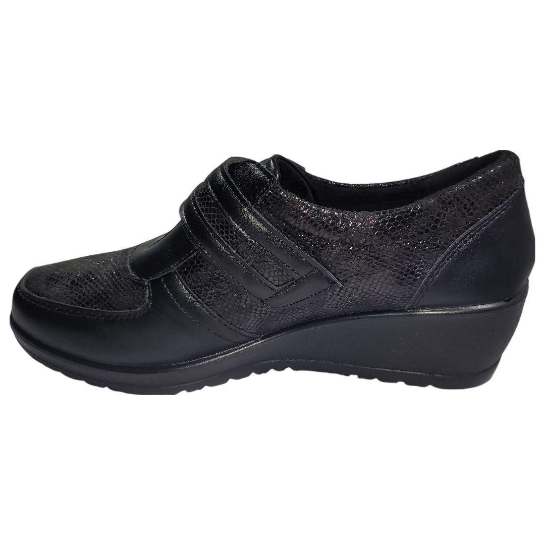 Mocasin Begoña Negro WAG524W22-1
