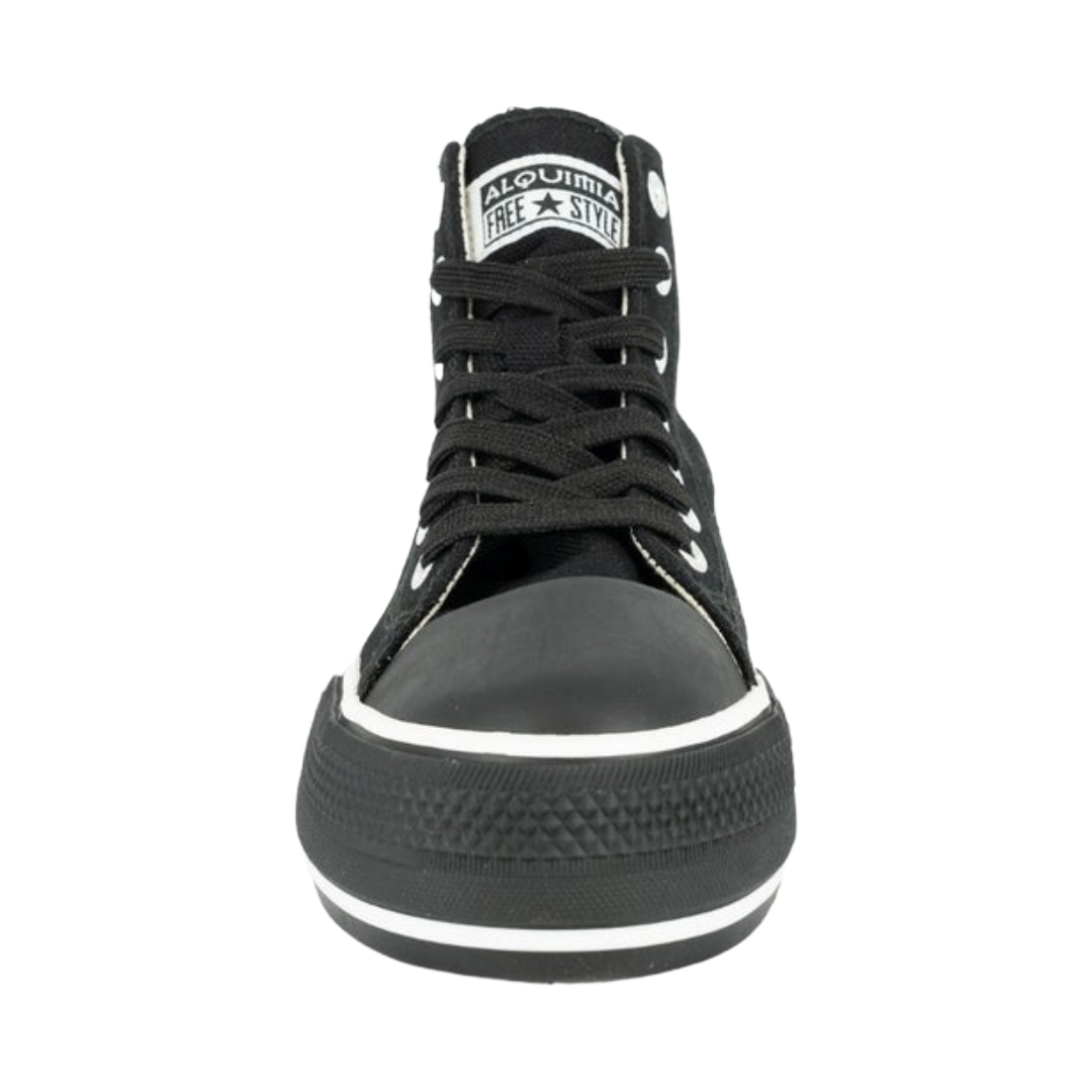 ZAPATILLAS URBANAS ALQUIMIA NEGRO MUJER 5835-2