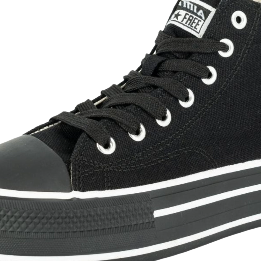 ZAPATILLAS URBANAS ALQUIMIA NEGRO MUJER 5835-3