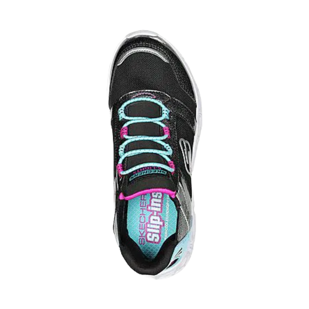 ZAPATILLAS URBANAS SKECHERS GALAXY LIGHTS INFANTIL 303701L-BKMT-1
