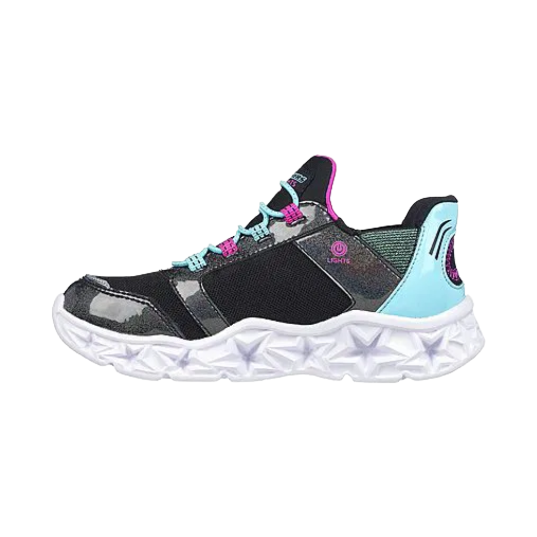 ZAPATILLAS URBANAS SKECHERS GALAXY LIGHTS INFANTIL 303701L-BKMT-3