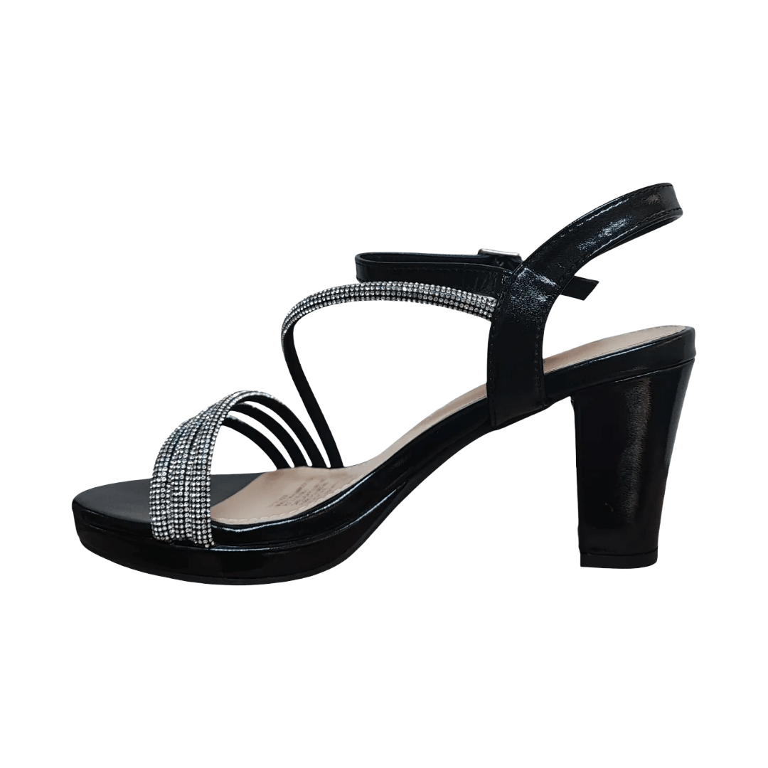 SANDALIAS DE FIESTA BONNY FRANCO MIDNGHT GLOW MUJER | 301-0232-2