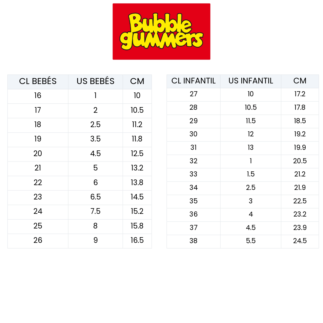 BOTINES BUBBLE GUMMERS CODY INFANTIL | 201-4991-5