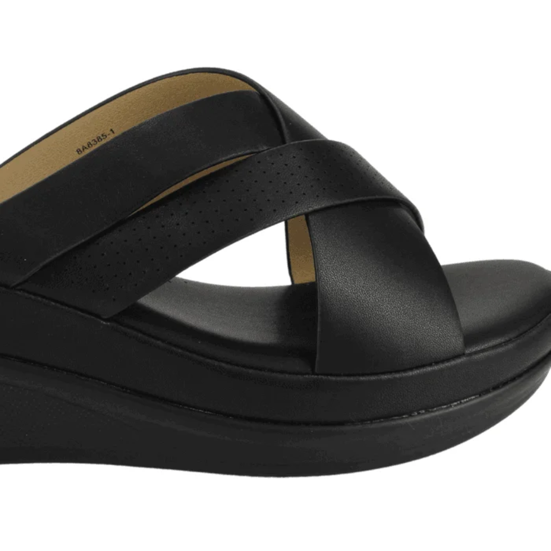 SANDALIAS NEW WALK MUJER NEGRO 8A8385-1-90-3