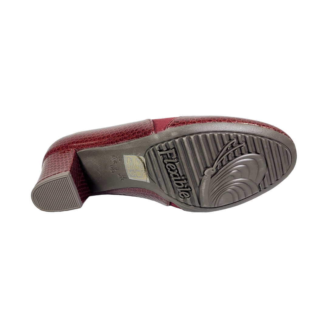 ZAPATOS CASUALES CHALADA BURDEO MUJER | 12-FLEXI-42-4