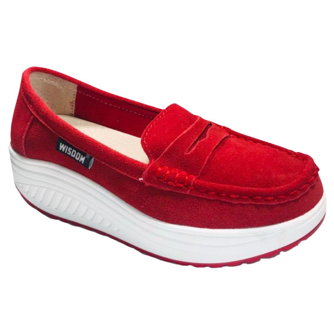 Zapatilla Wisdom Rojo W033-0