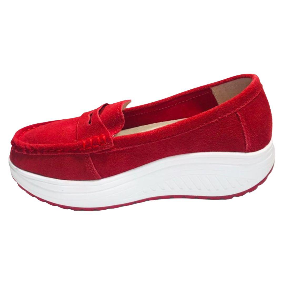 Zapatilla Wisdom Rojo W033-2