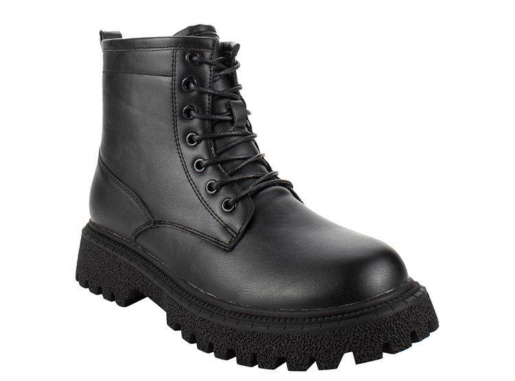 Botín New Walk Combat Militar Negro 20210619-90-0