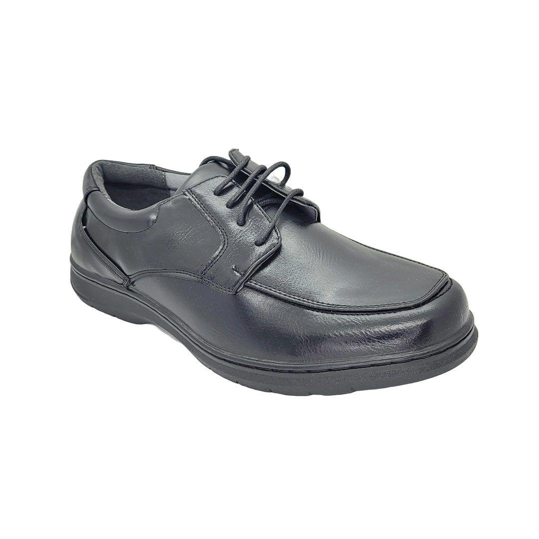 Zapato By Pass Hombre Negro WW902-1-0