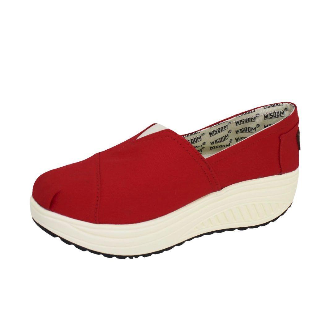 ALPARGATAS WISDOM ROJO | W012-1