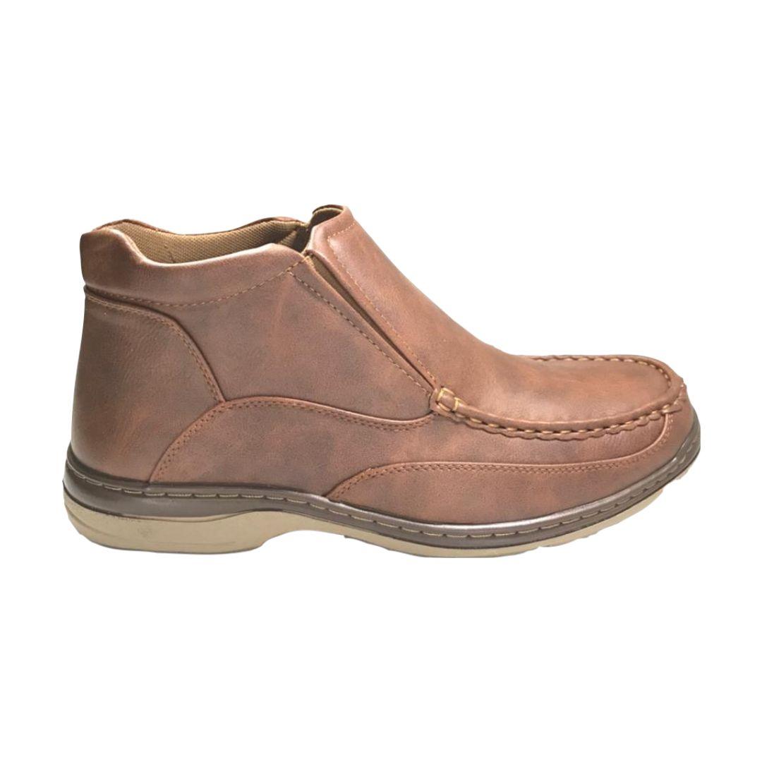 Zapatos Stylo De Hombre Café Claro B09801-3BR-1