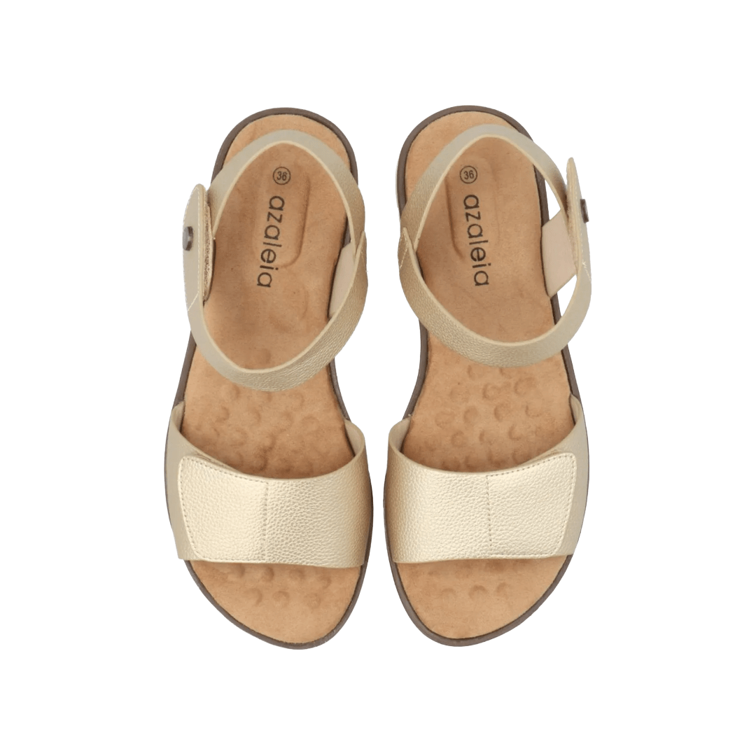 SANDALIAS AZALEIA LUCIA DORADO MUJER | AZ210011338-P07-2