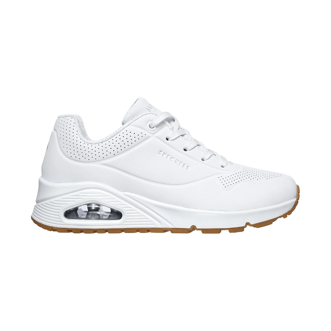ZAPATILLAS URBANAS SKECHERS UNO STAND MUJER | 73690-WHT-0