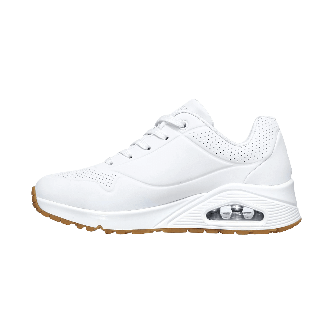 ZAPATILLAS URBANAS SKECHERS UNO STAND MUJER | 73690-WHT-3