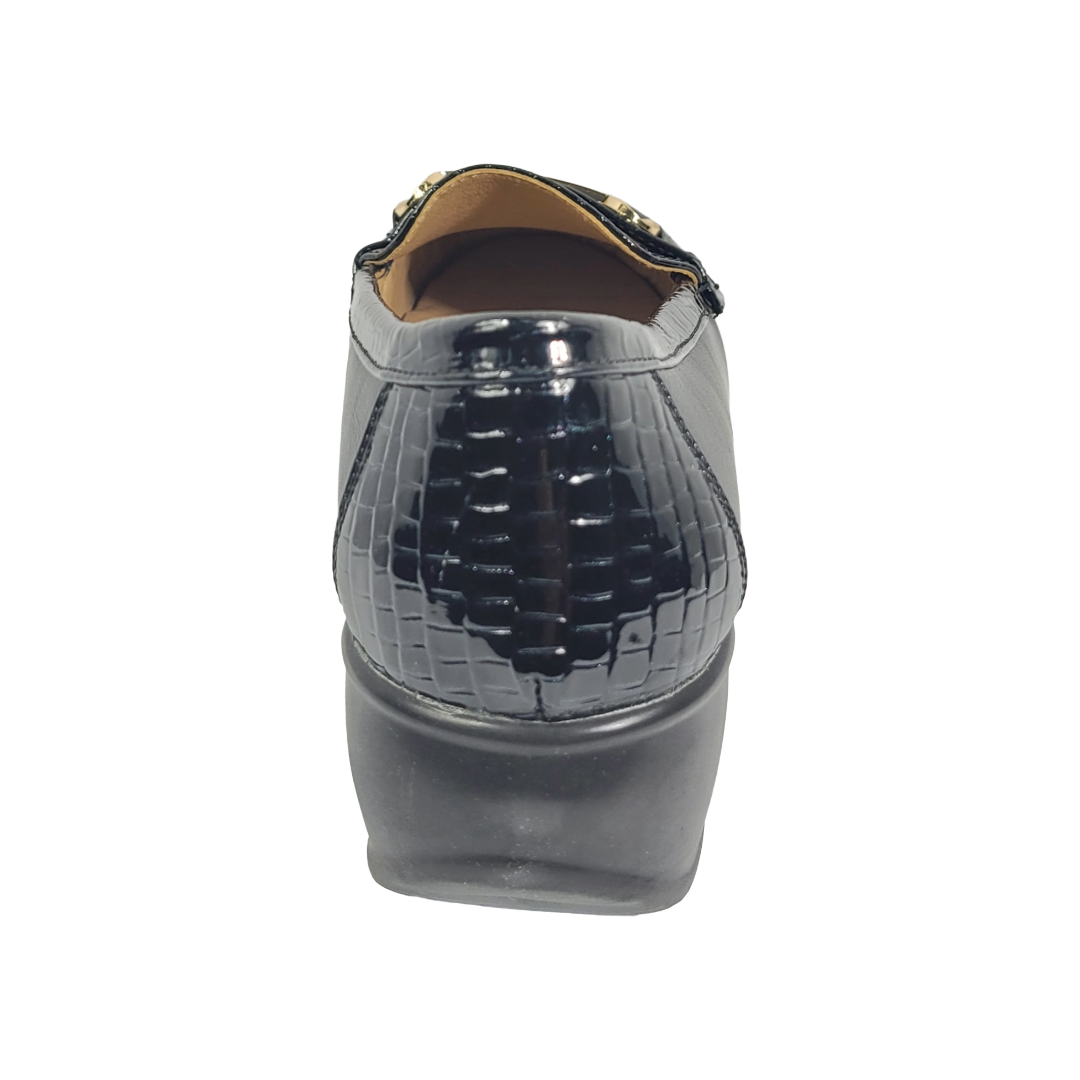 MOCASINES HUALUNOATE NEGRO MUJER H-126-3