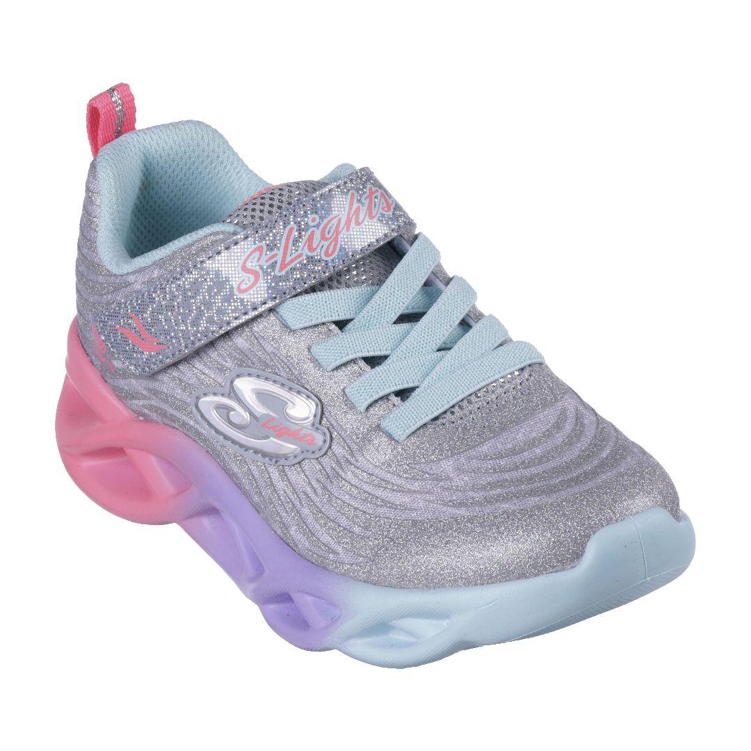 Zapatillas Skechers Twisty Brights Color Radiant (Luces) Niñas 302325L-SMLT-0