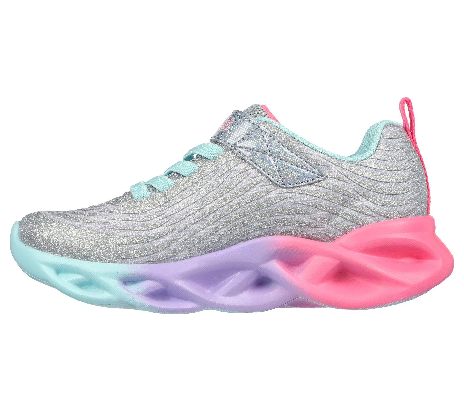 Zapatillas Skechers Twisty Brights Color Radiant (Luces) Niñas 302325L-SMLT-3