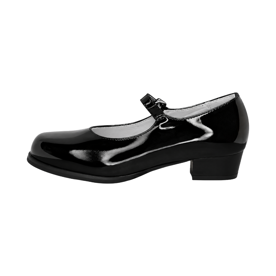 ZAPATOS DE CUECA ALQUIMIA NEGRO CHAROL MUJER | 3073-20/1-3