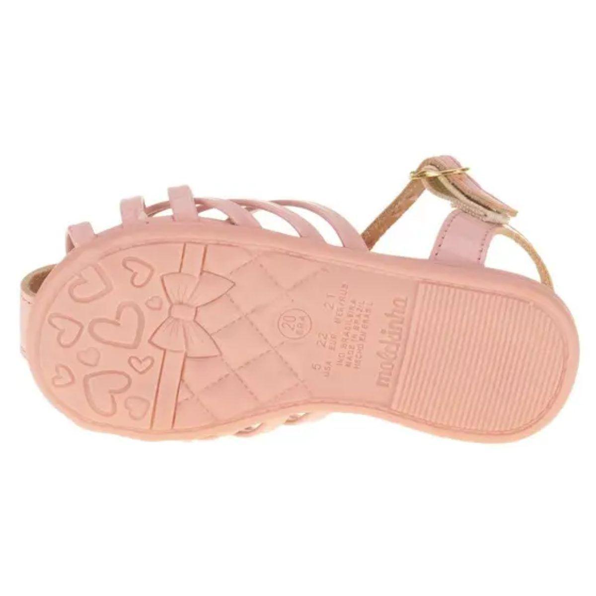 Sandalias Molekinha Rosado Bebes 2114.262.13488.78276-2