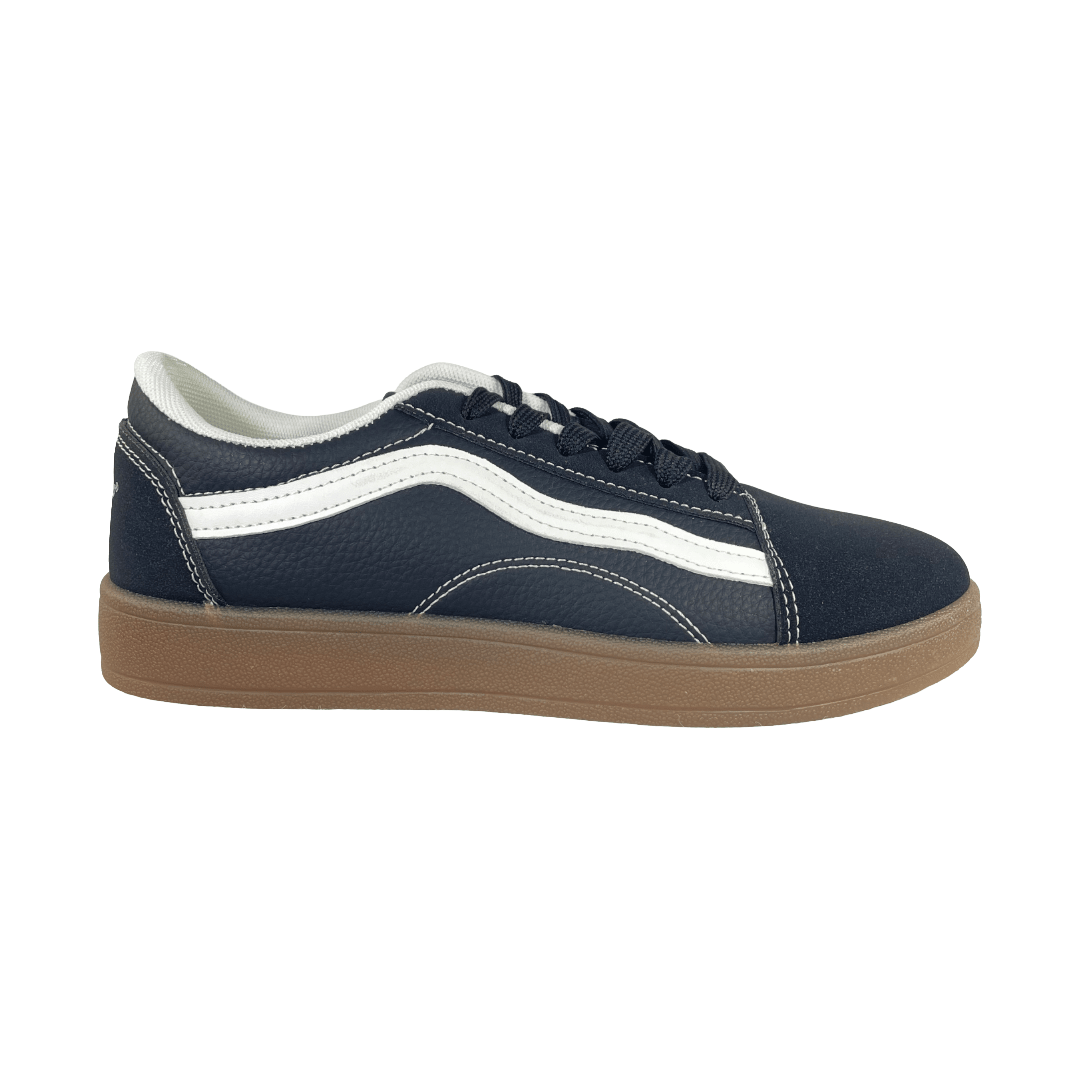 ZAPATILLAS URBANAS SKATER NEGRO CASUAL MUJER 772-0131-0