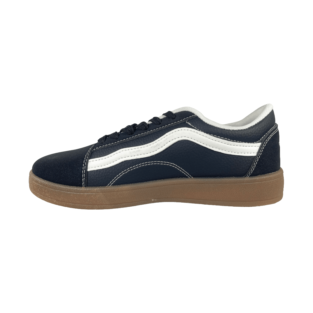 ZAPATILLAS URBANAS SKATER NEGRO CASUAL MUJER 772-0131-3