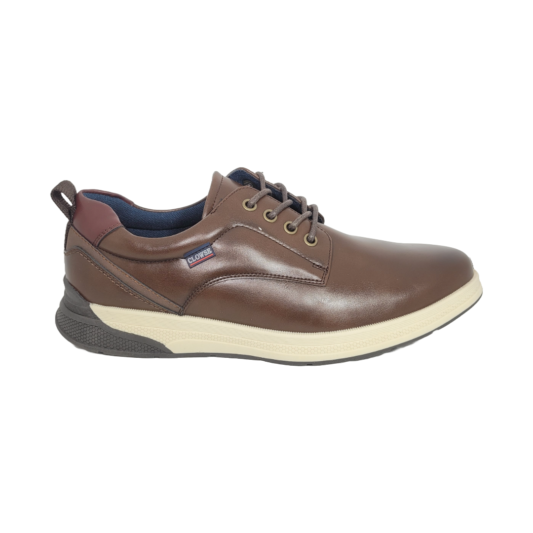 ZAPATOS TUOTUO COLOR CAFÉ CASUALES HOMBRE | H12-0